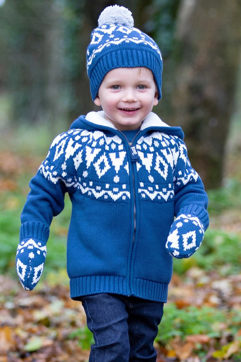 Kids Jurassic Knitted Jacket 4 Kids Jurassic Knitted Jacket - Image 2