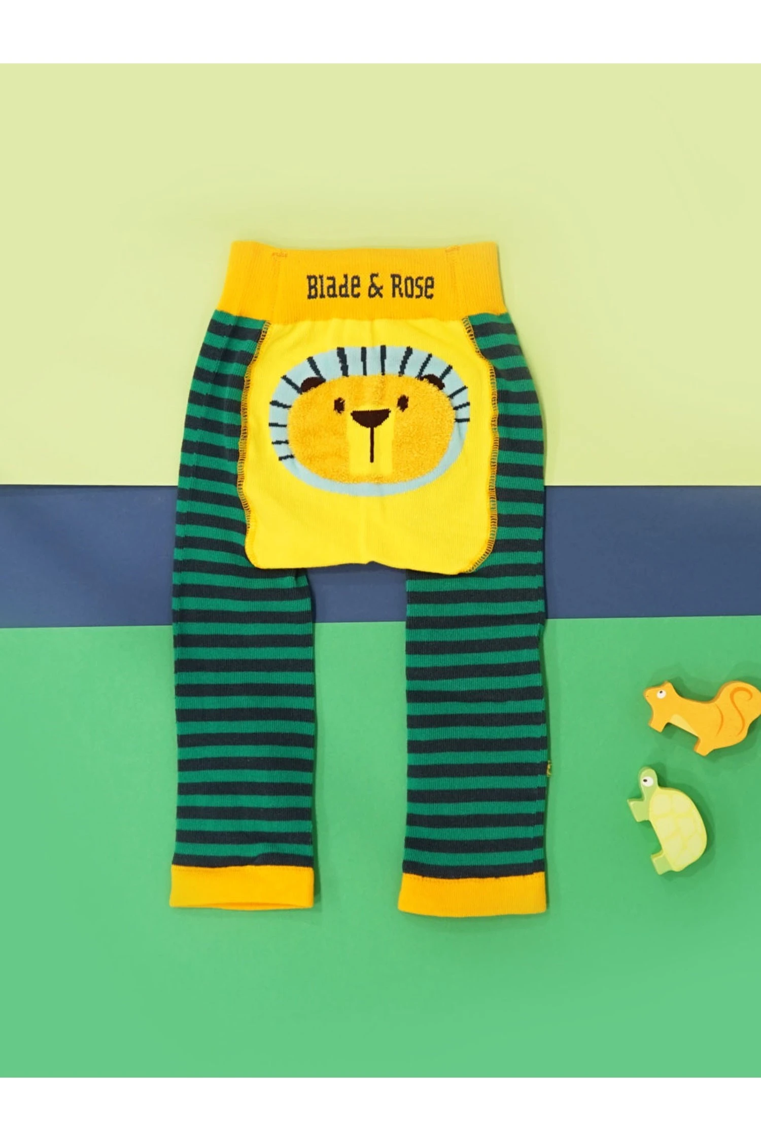 Blade & Rose Frankie The Lion Baby/Toddler Leggings 4 Blade & Rose Frankie The Lion Baby/Toddler Leggings - Image 2