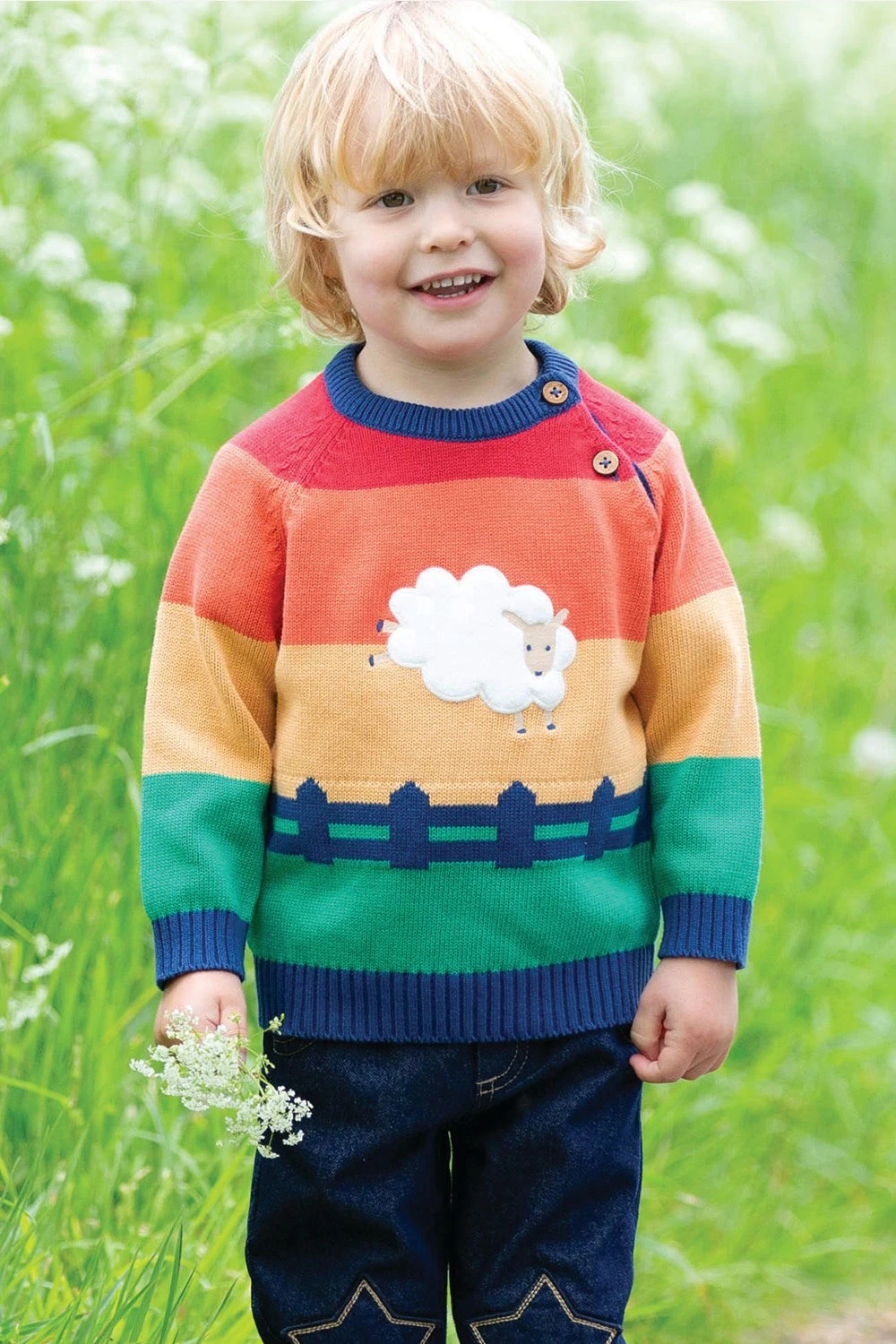 Sunset Sheep Baby/Kids Jumper 4 Sunset Sheep Baby/Kids Jumper - Image 2