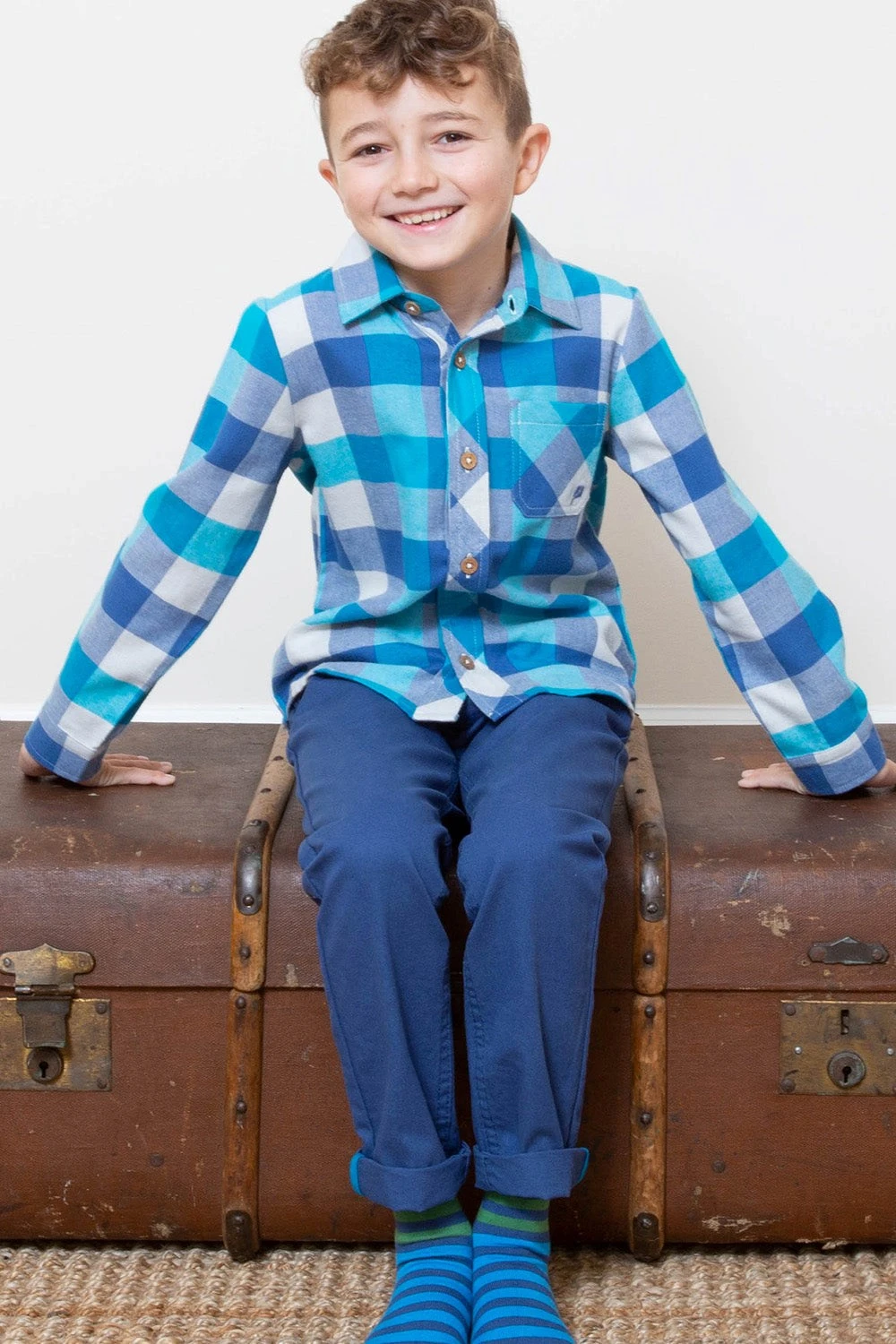 Kids Check Shirt 5 Kids Check Shirt - Image 3