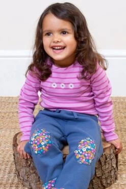 Kids Daisy Stripy Top 6 Kids Daisy Stripy Top -Kids Fashion Clothing Store mf0911 001 kidsdaisystripytop20221229053614 2