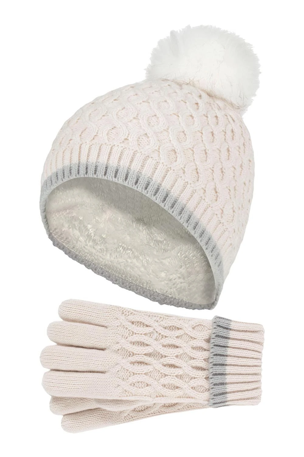 Kids Thermal Pom Hat And Gloves 7 Kids Thermal Pom Hat And Gloves - Image 5