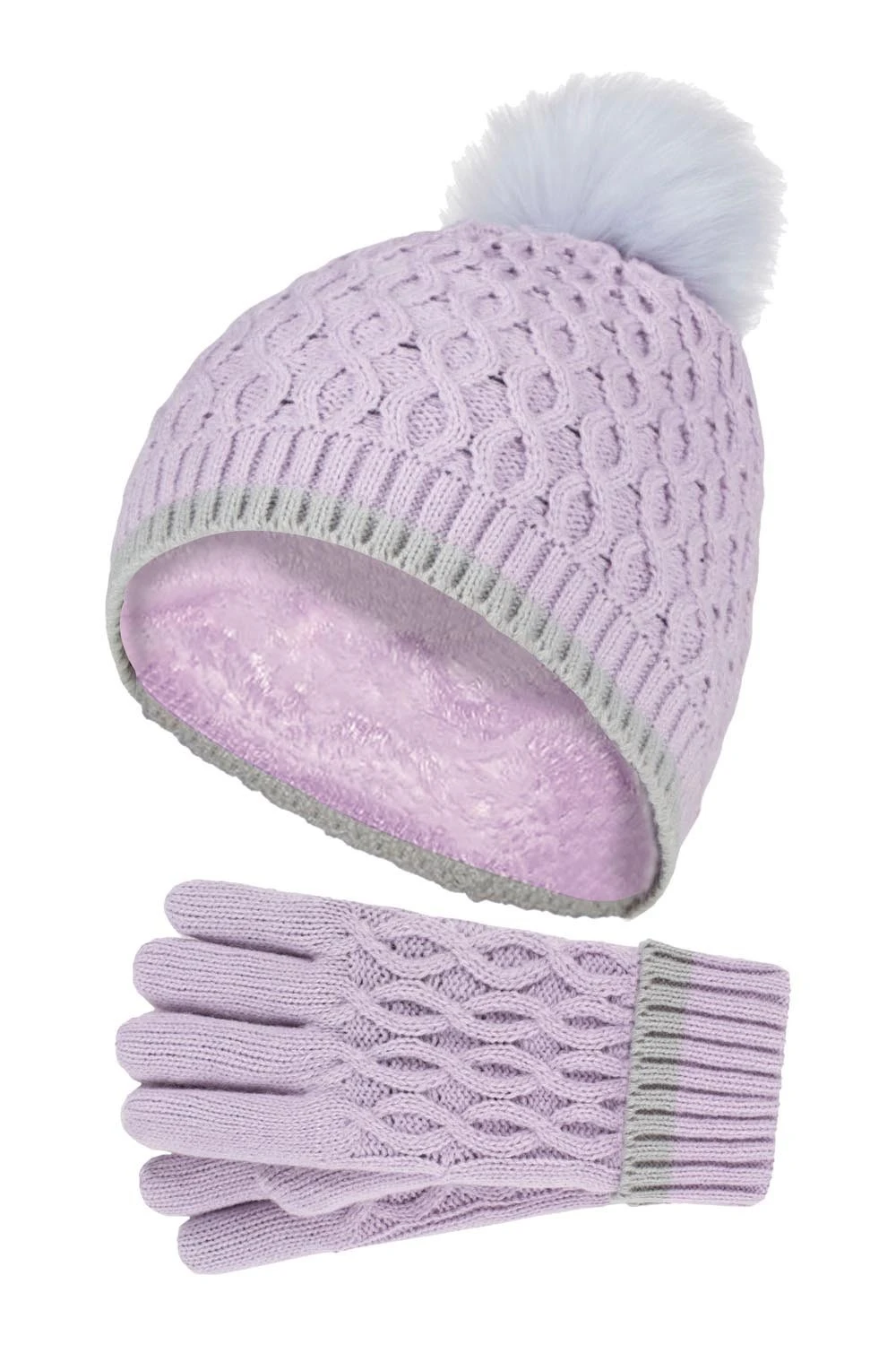Kids Thermal Pom Hat And Gloves 8 Kids Thermal Pom Hat And Gloves - Image 6