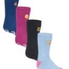 Kids Thermal Emoji Slipper Socks 4-Pack -Kids Fashion Clothing Store mf3759 001 kidsthermalemojislippersocks4pack20221012040616 1