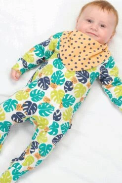 Jungle Cub Baby Organic Cotton Sleepsuit 6 Jungle Cub Baby Organic Cotton Sleepsuit -Kids Fashion Clothing Store mf5343 001 junglecubbabyorganiccottonsleepsuit20230406113623 2