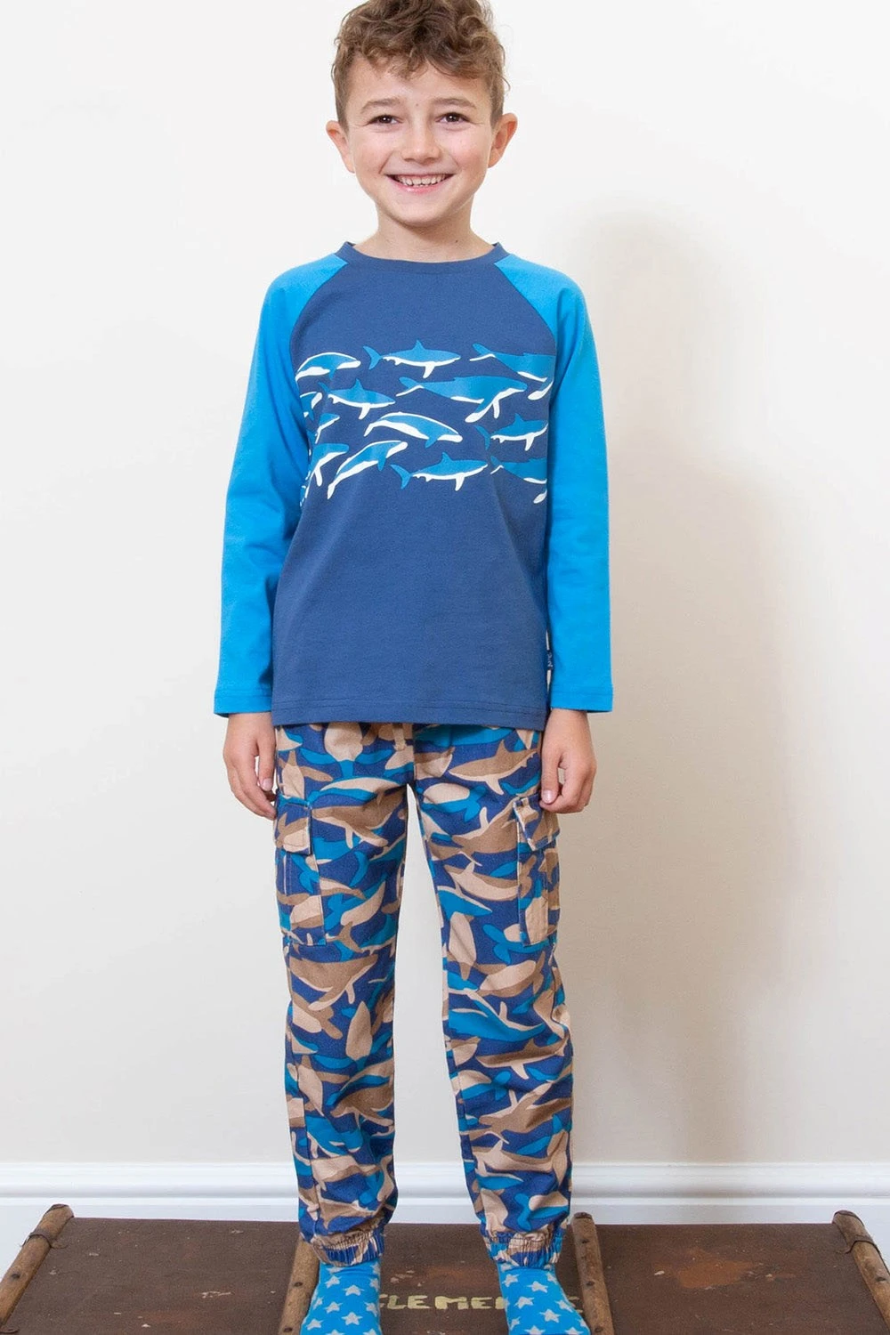 Sea Camo Kids Utility Pull Ons 5 Sea Camo Kids Utility Pull Ons - Image 3